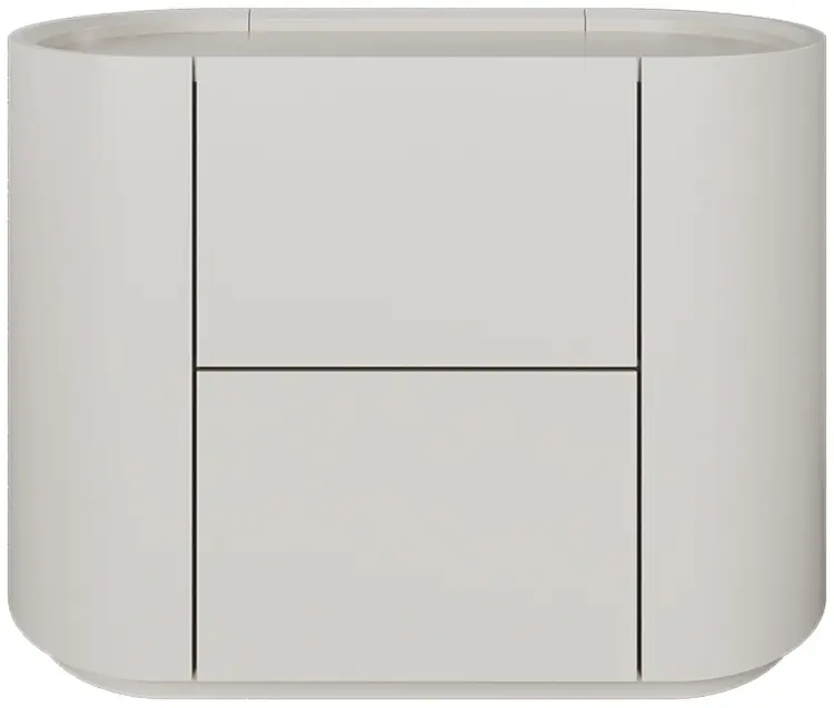 Тумба Ellipse Lagom, 60x42.2x41 см, серый