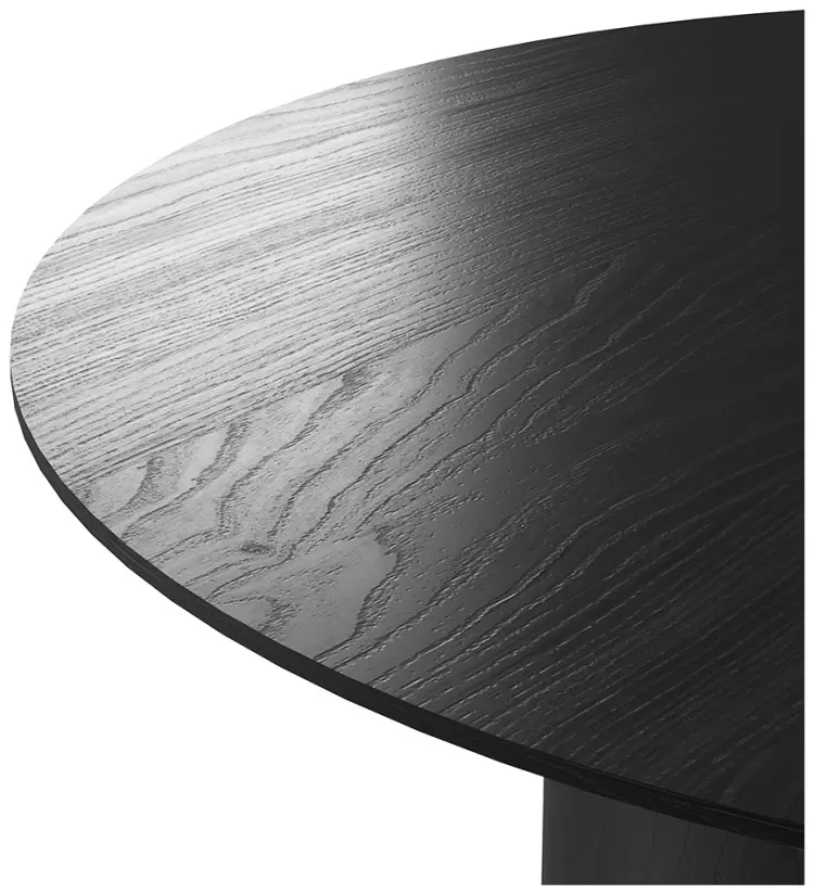 Журнальный столик Ellipse Type, 40х40x37.5 см, черный