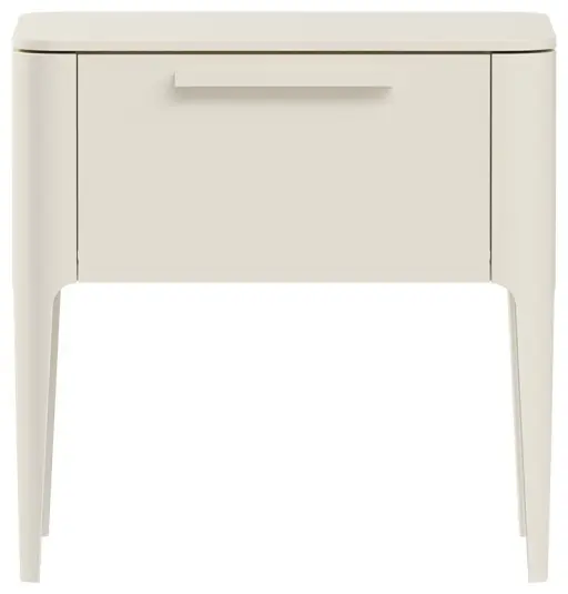 Тумба Ellipse Type, 50x50x41 см, кремовый купить,557800
