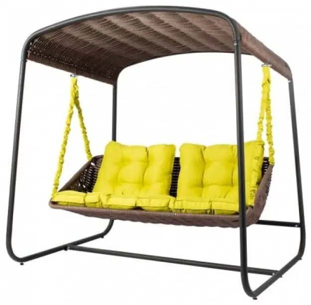 Садовые качели DeckWood до 160 кг, кол-во мест: 2, коричневый купить,NaN