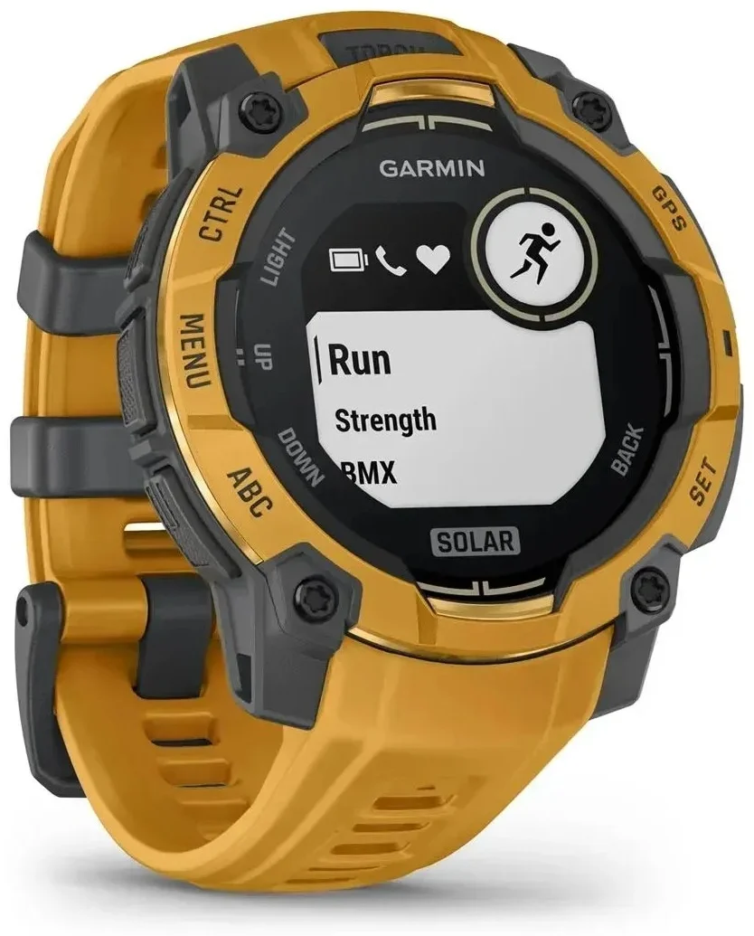 Смарт-часы Garmin Instinct 3 Solar 50 мм Sunburst/Gray