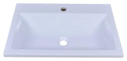 Тумба с раковиной KABINKA.KZ Океан 60, 60x52x40 см, белый