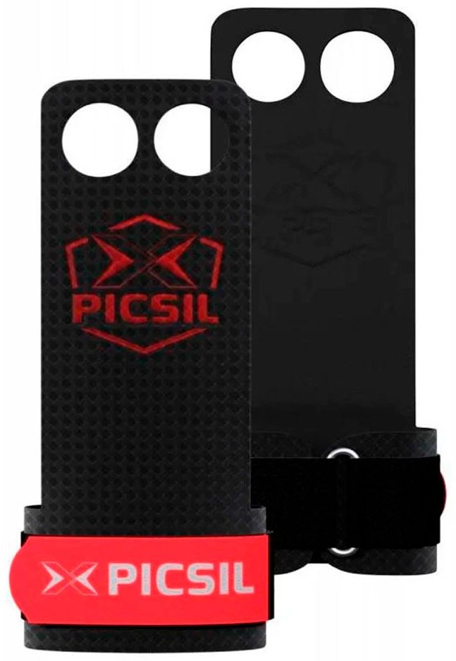 Гимнастические накладки XPICSIL Falcon Grips 2 HolesPSG0619 S черный