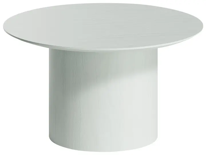 Журнальный столик Ellipse Type, 70х70x41 см, белый