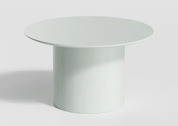 Журнальный столик Ellipse Type, 70х70x41 см, белый