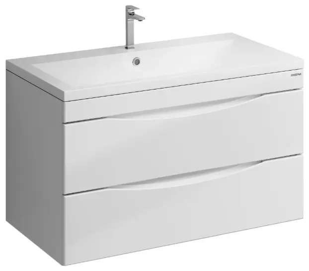 Тумба с раковиной KABINKA.KZ Андрея 90, 88.8x51x47.2 см, белый - ForteMarket Тумба с раковиной KABINKA.KZ Андрея 90, 88.8x51x47.2 см, белый купить,NaN