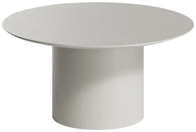 Журнальный столик Ellipse Type, 80х80x41 см, серый, бежевый