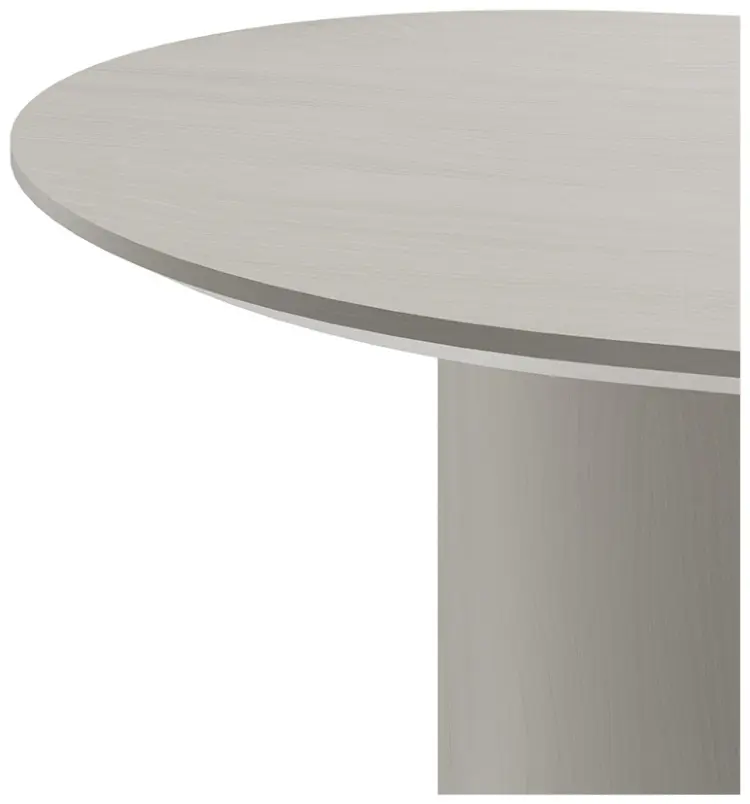 Журнальный столик Ellipse Type, 80х80x41 см, серый, бежевый
