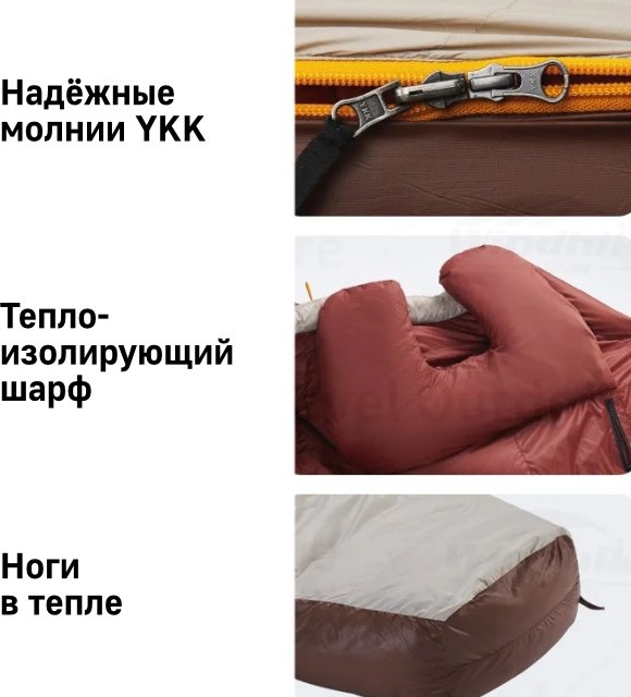 Naturehike CNK2550WS014 кокон экстремальный красный