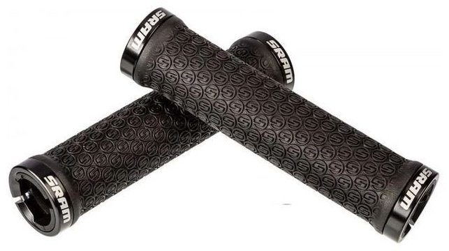 Грипсы SRAM Locking Black with Double Clamps & End Plugs 00.7915.020.000 черный