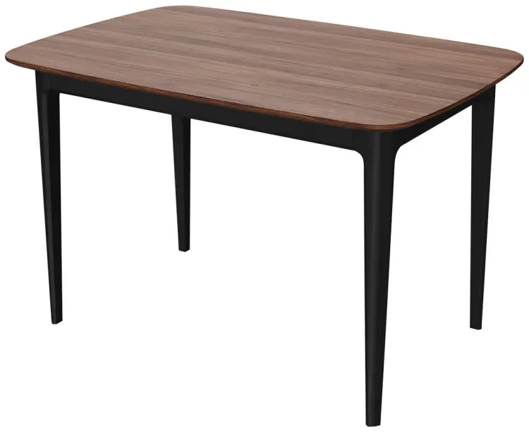 Обеденный стол Ellipse Tammi, 120х80x75 см, МДФ, дерево, коричневый, темно-коричневый