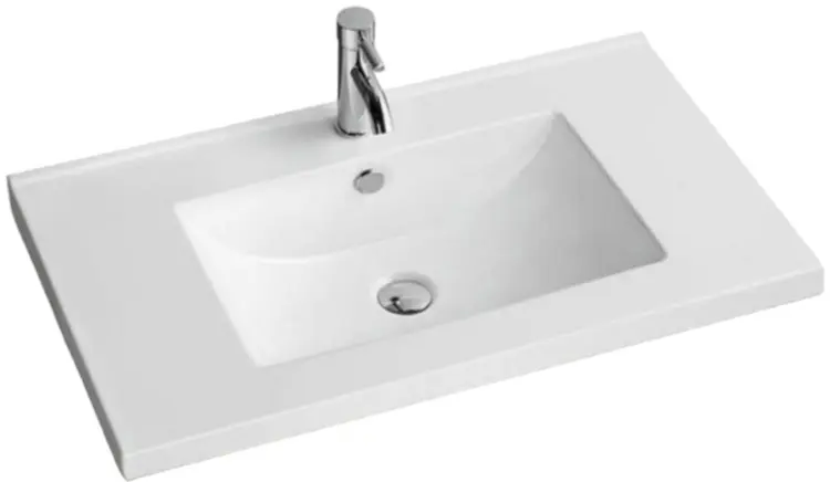 Тумба с раковиной KABINKA.KZ Амали, 70.6x85x45.6 см, белый, коричневый - ForteMarket Тумба с раковиной KABINKA.KZ Амали, 70.6x85x45.6 см, белый, коричневый купить,NaN