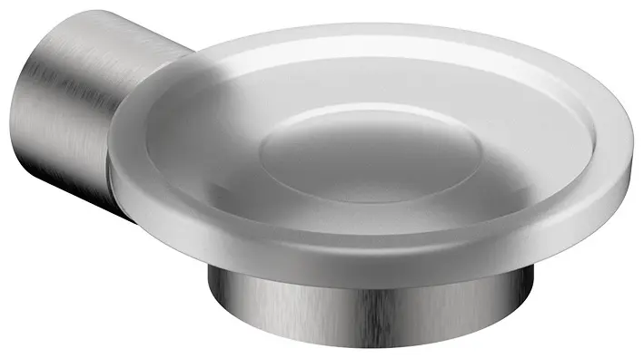 Abber мыльница Osten 316 AA185A8BST 1 шт, стекло, нержавеющая сталь купить,38200