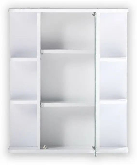 Шкаф зеркальный навесной KABINKA.KZ А-60 ECO , 60x13x70 см, белый купить,NaN