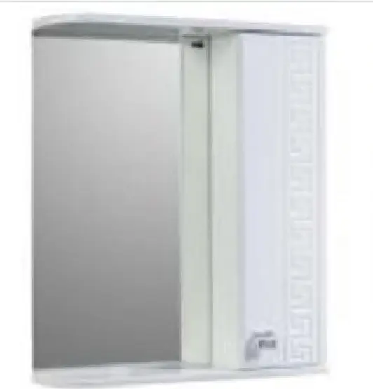 Шкаф зеркальный навесной KABINKA.KZ Афины 55, 55x14x67 см, белый купить,NaN