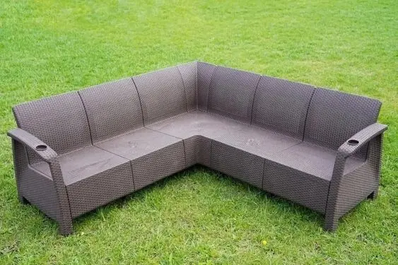 Диван KABINKA.KZ В8911 Угловой коричневый купить,NaN