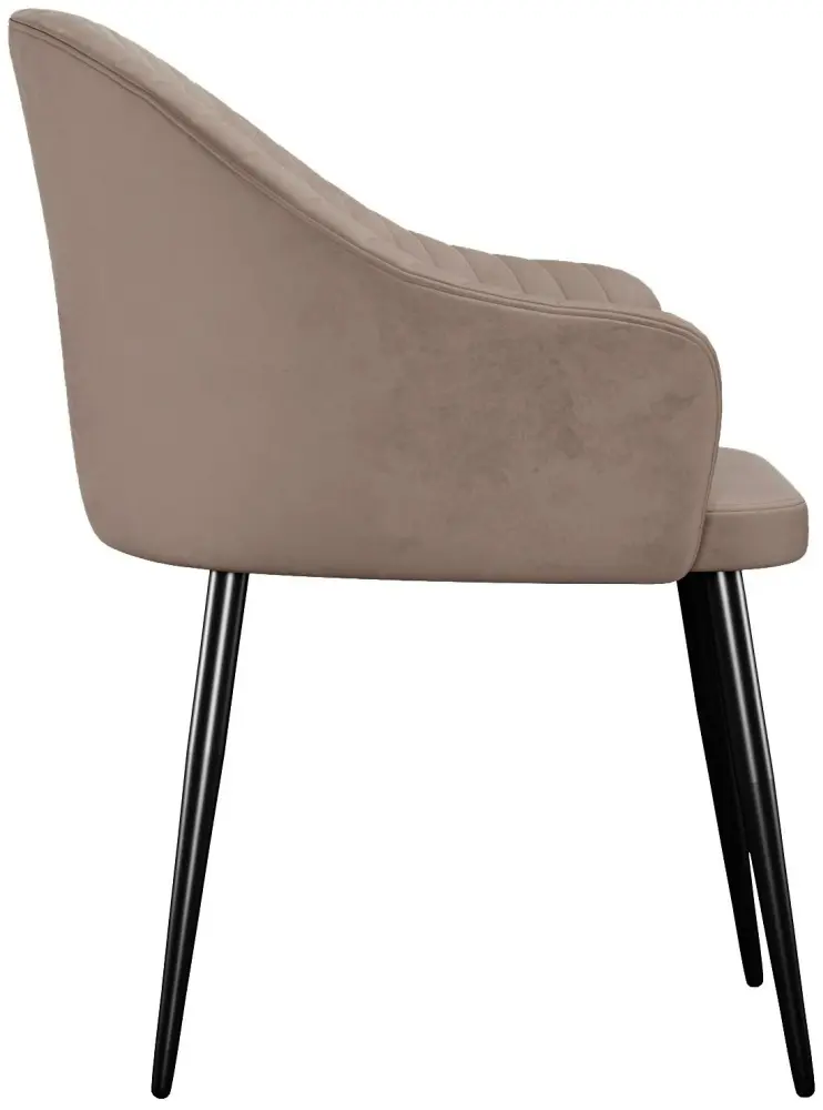 Стул DikLine 440, 86x67x62 см, коричневый 1 шт.