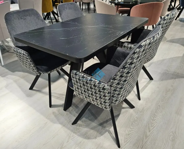 Стул DikLine 293, 91x52x60 см, черный, серый 1 шт. купить,121500