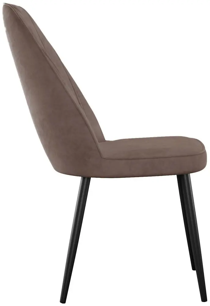 Стул DikLine 326, 100x46x64 см, коричневый 1 шт.