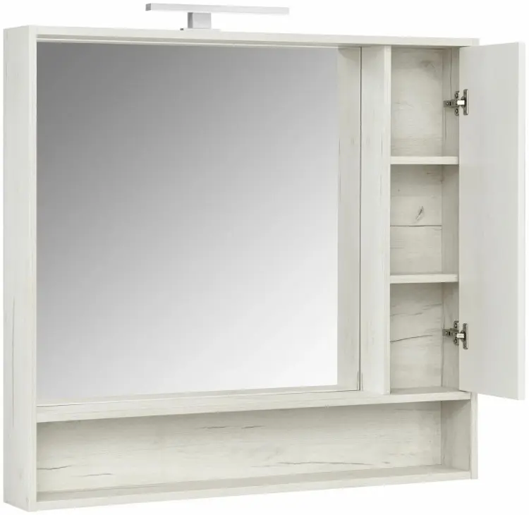 AQUATON Флай 100, 100x13x91 см, белый купить,NaN