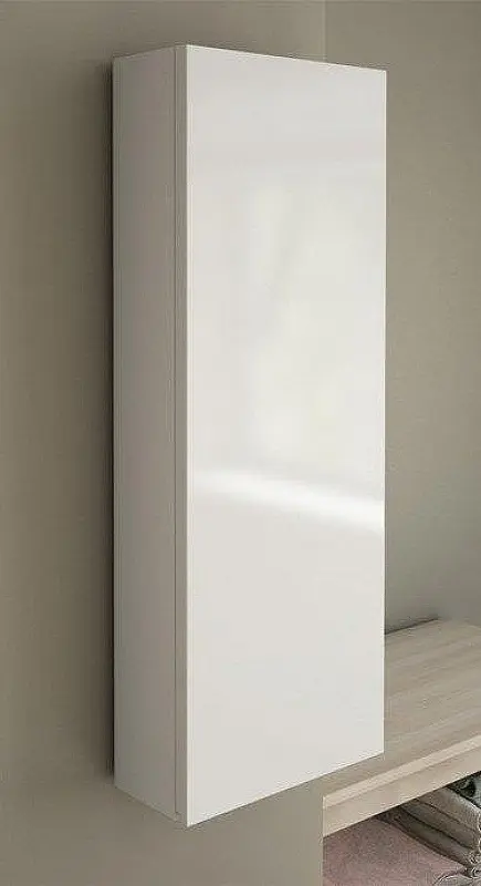 Шкаф-пенал навесной KABINKA.KZ ФР-00001951, 30x13x70 см, белый