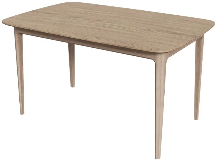 Обеденный стол Ellipse Tammi, 140х90x75 см, МДФ, коричневый, светло-коричневый