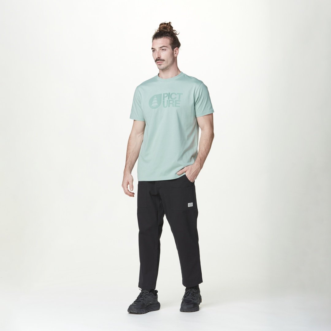 Футболка PICTURE ORGANIC светло-зеленый купить,NaN