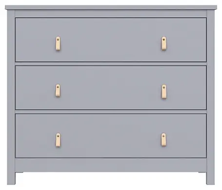 Комод Ellipse Wood, 107x46x91 см, серый
