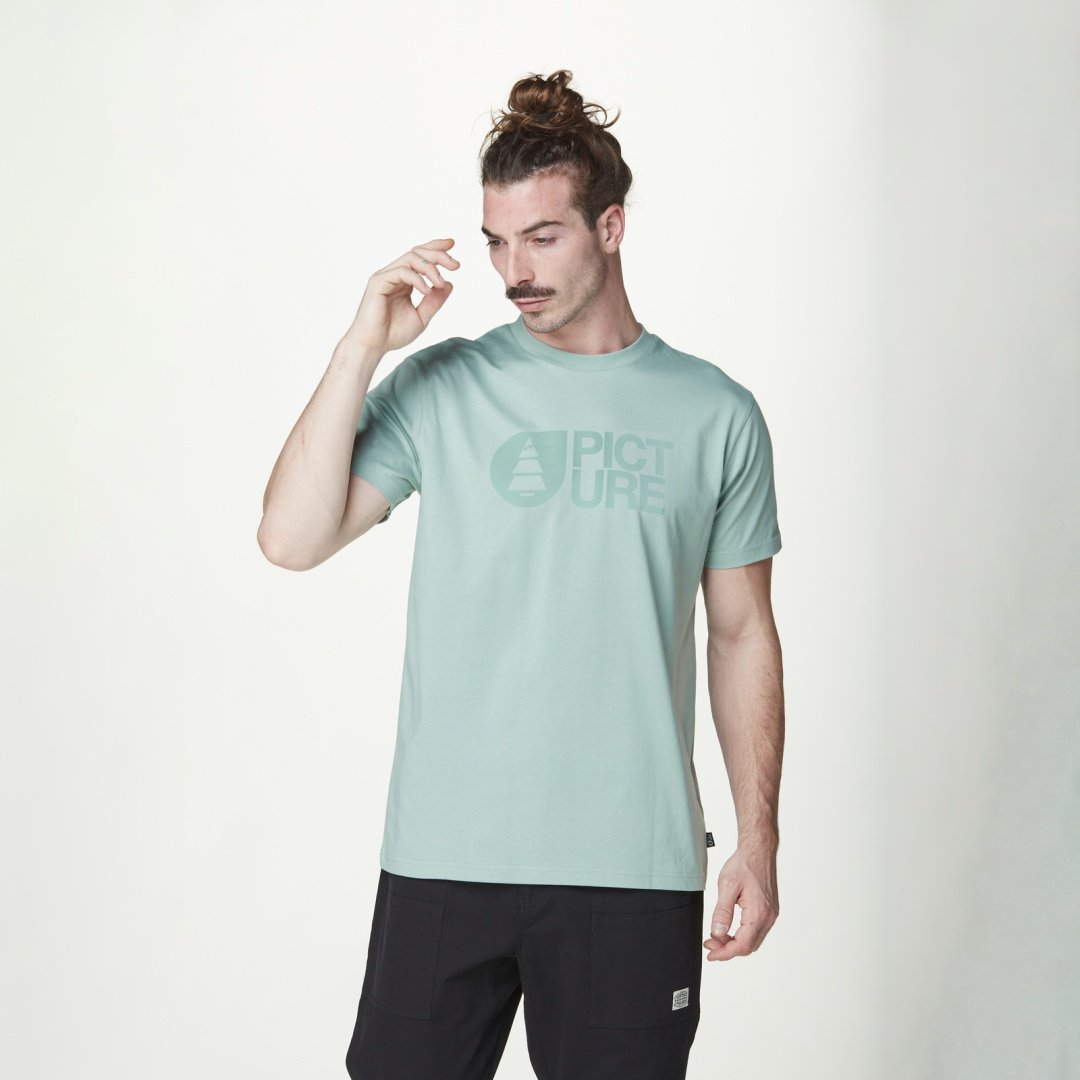 Футболка PICTURE ORGANIC светло-зеленый купить,NaN
