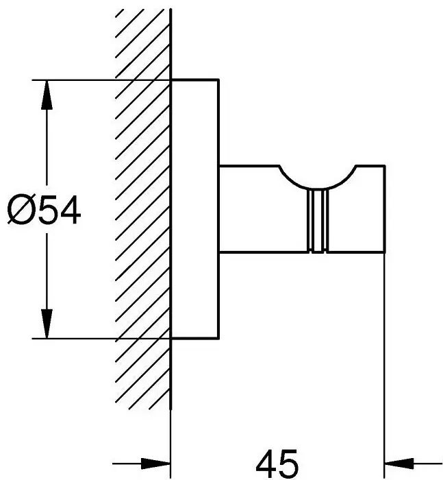 Grohe держатель 411732430 1 шт, металл