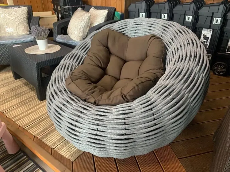 Кресло DeckWood 879 серый