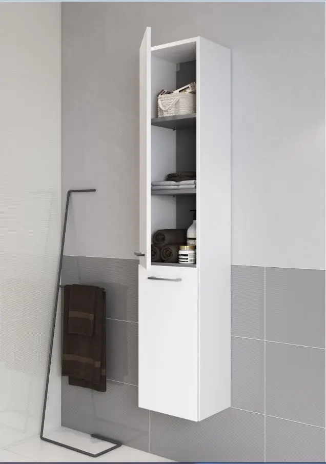 Шкаф навесной Cersanit 30x150 см, Lara 30 62493 купить,NaN