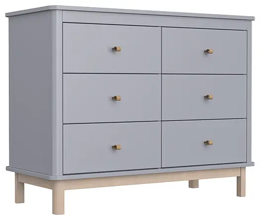 Комод Ellipse Classic, 112.6x50.2x88 см, серый