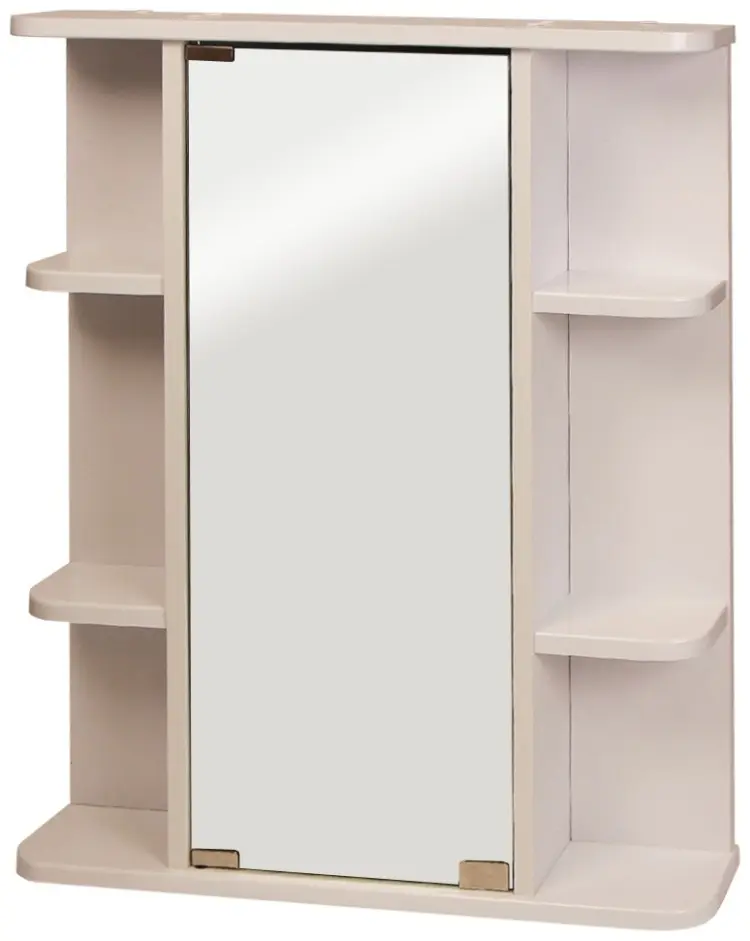 Шкаф зеркальный навесной KABINKA.KZ А-60, 60x13x70 см, белый купить,24000