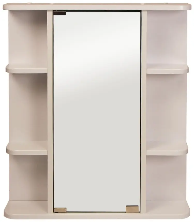 Шкаф зеркальный навесной KABINKA.KZ А-60, 60x13x70 см, белый купить,24000