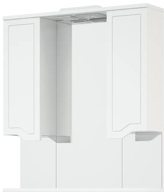 Шкаф навесной KABINKA.KZ Мирра Cetus, 75x17x81.6 см, белый купить,NaN
