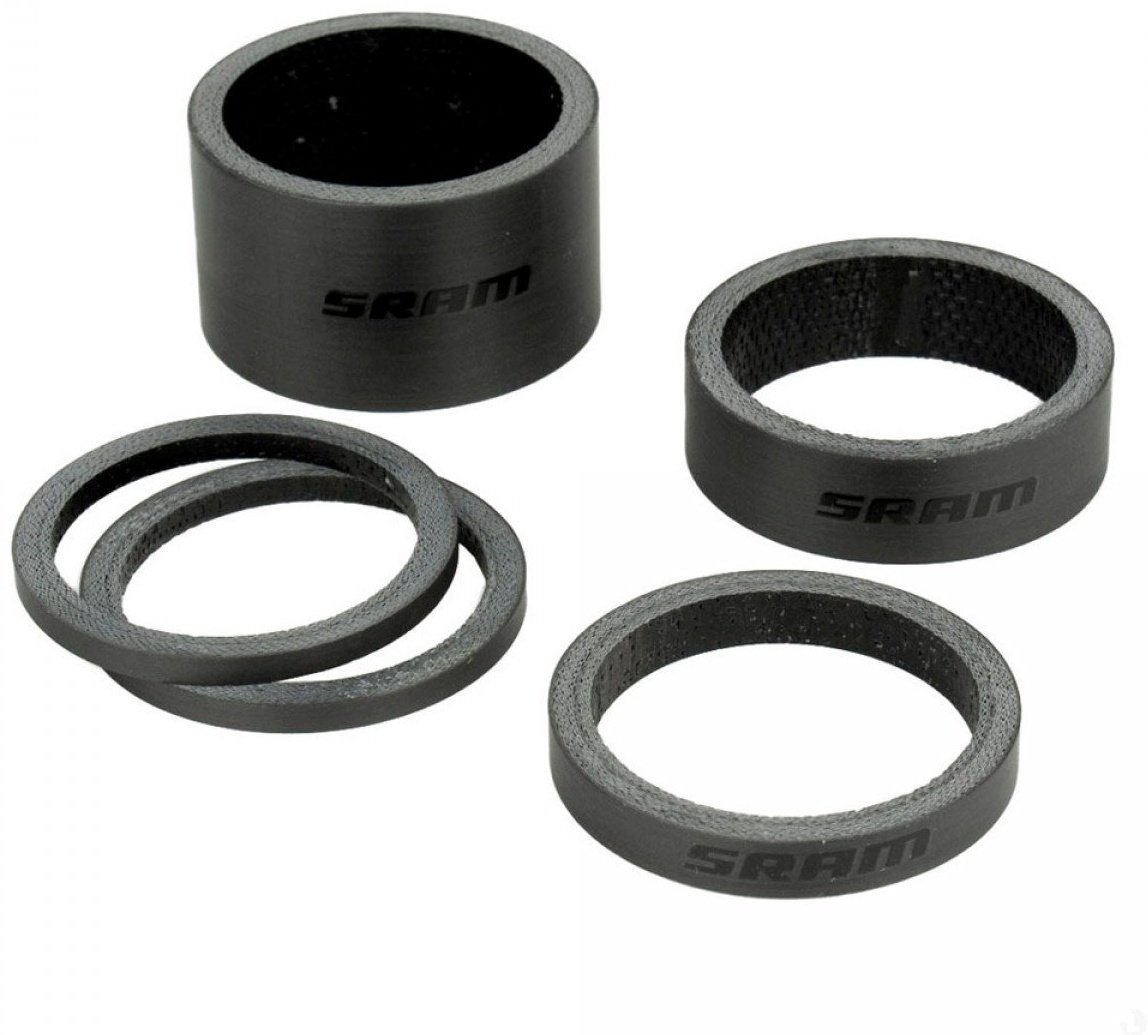 Рулевое проставочное кольцо SRAM UD Carbon Black Logo/00.4318.035.000