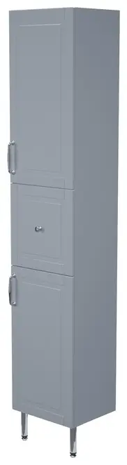 Шкаф напольный IDDIS OXF36L0i97, 36x30.2x190 см, светло серый купить,NaN