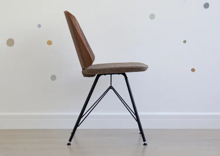 Стул Ellipse E9.6, 55x46x50 см, коричневый 1 шт.