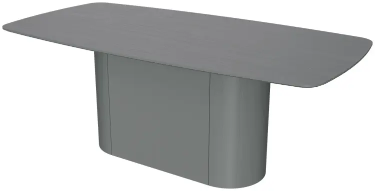 Обеденный стол Ellipse Type, 200х95x75 см, МДФ, серый