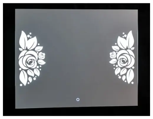 Зеркало настенное Континент 90x70 см купить,51484