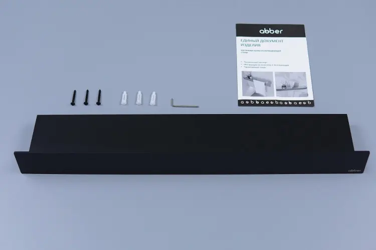 Abber полка Nischen AN3010MB 1 шт, нержавеющая сталь