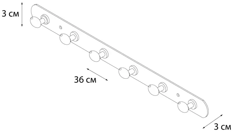 FIXSEN держатель FX-1416 1 шт, металл