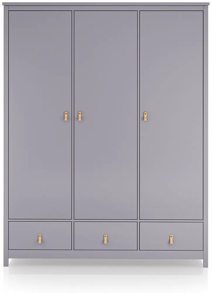 Детский распашной шкаф Ellipse Wood 164.4х61х210 см