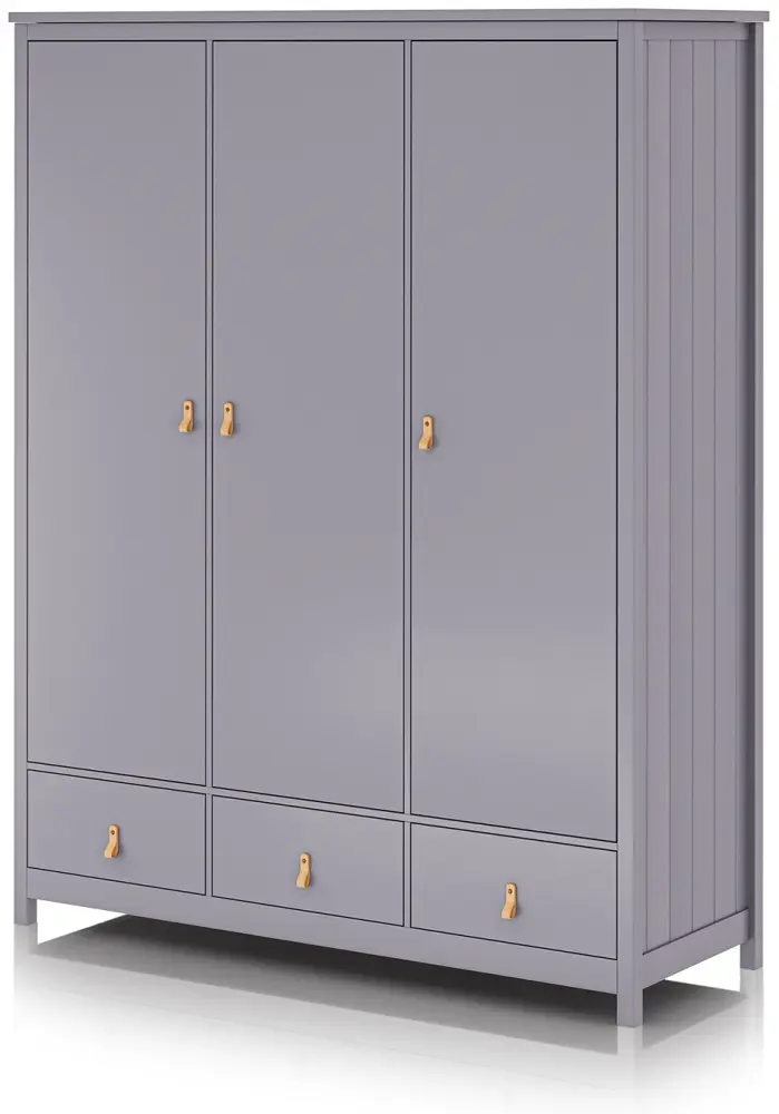 Детский распашной шкаф Ellipse Wood 164.4х61х210 см