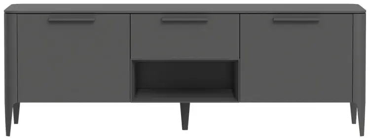ТВ-тумба напольная Type, 158x55x51 см, темно-серый