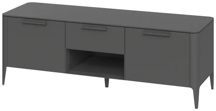 ТВ-тумба напольная Type, 158x55x51 см, темно-серый