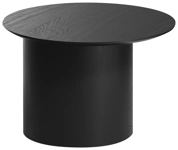 Журнальный столик Ellipse Type, 60х60x41 см, черный
