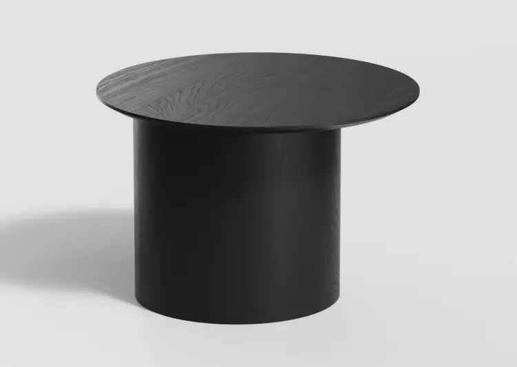 Журнальный столик Ellipse Type, 60х60x41 см, черный