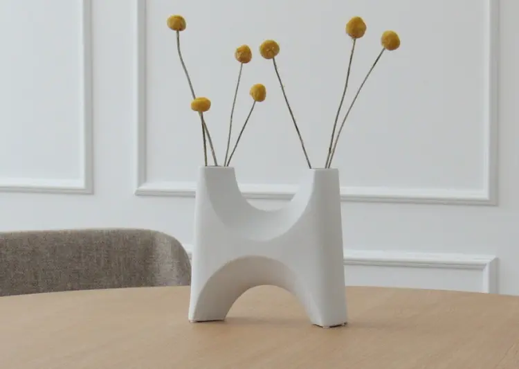 Обеденный стол Ellipse Type, 90х90x75 см, МДФ, коричневый